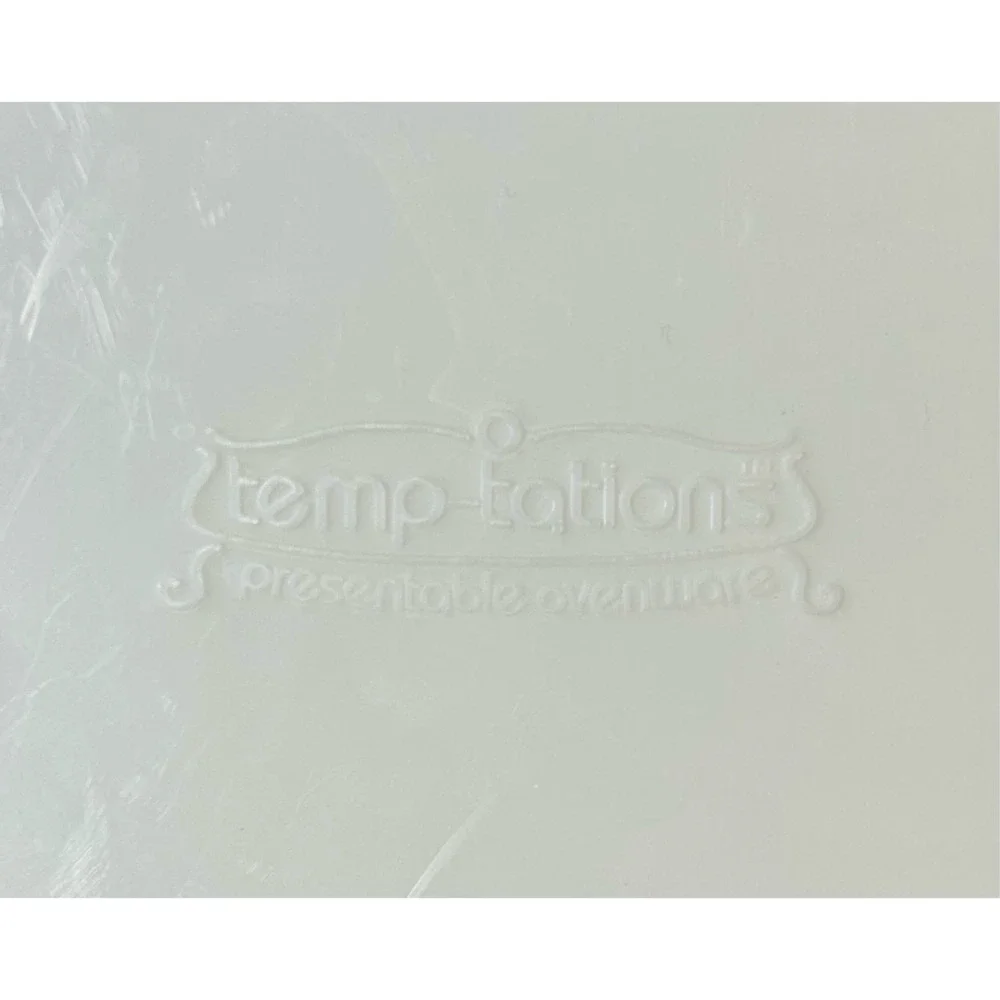 QVC Temp-tations by Tara Old World Green Oval Baker (7”) w/ lid